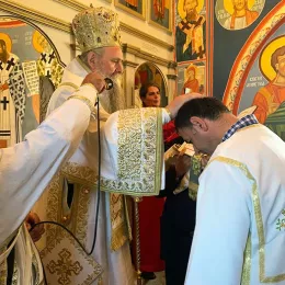 Освећење живописа у храму Благовијести у мојковачким Пољима