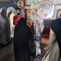 40 година монашког подвига игуманије манастира Подмалинско; богослужио владика Теодосије