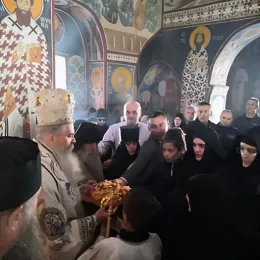 40 година монашког подвига игуманије манастира Подмалинско; богослужио владика Теодосије