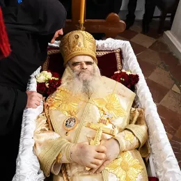 Помен Митрополиту Амфилохију у Цетињском манастиру