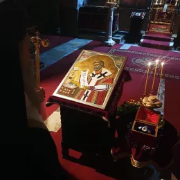 Празнично бденије у манастиру Пећка Патријаршија