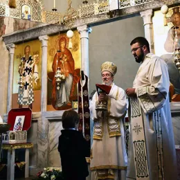 У манастиру Милешеви торжествено прослављен Свети краљ Владислав и освештан нови конак