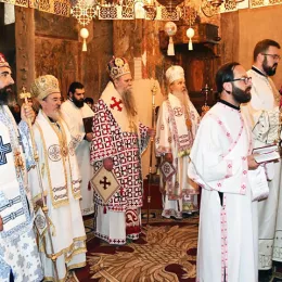 У манастиру Милешеви торжествено прослављен Свети краљ Владислав и освештан нови конак