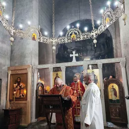 Новопрестављени слуга Божји монах Серафим (Биро) сахрањен у манастиру Ђурђеви Ступови