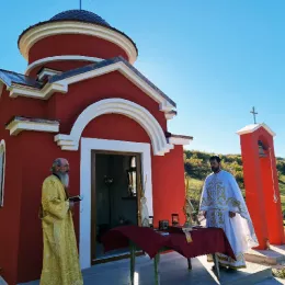 Прослављена слава спомен-храма Светог Лонгина 