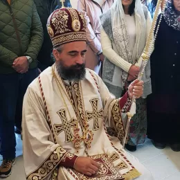 Литургија у храму Светог архангела Михаила у Ријеци Марсенића