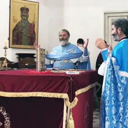 Литургија у никшићком Саборном храму