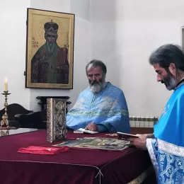 Литургија у никшићком Саборном храму