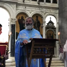 Литургија у никшићком Саборном храму