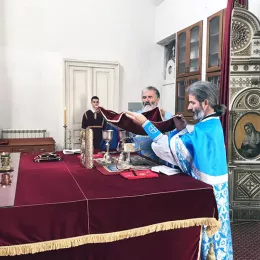 Литургија у никшићком Саборном храму