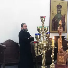 Литургија у никшићком Саборном храму