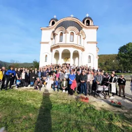 Освештани темељи Парохијског дома у Расову