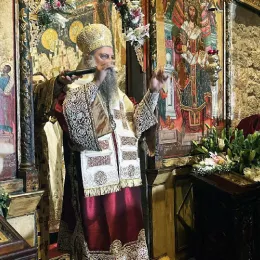 Патријарх српски г. Порфирије устоличен у Пећкој Патријаршији