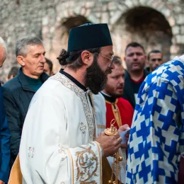 Епископ Методије богослужио у манастиру Калудра поводом храмовне славе