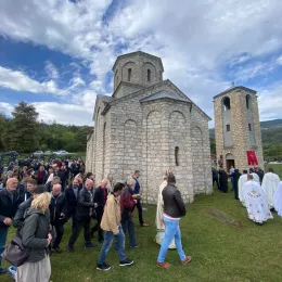 Епископ Методије на Томиндан богослужио у Брзави