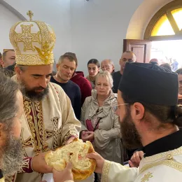 Епископ Методије служио Литургију у храму Светог Илије у Растовцу код Никшића