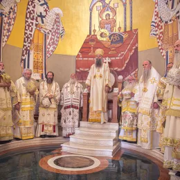 Патријарашком Литургијом подгорички Саборни храм крунисао прославу десет година од освећења