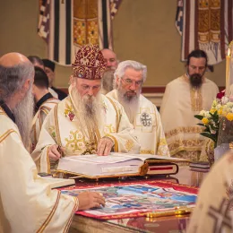 Патријарашком Литургијом подгорички Саборни храм крунисао прославу десет година од освећења