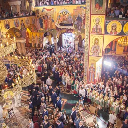 Патријарашком Литургијом подгорички Саборни храм крунисао прославу десет година од освећења