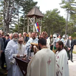 Зачеће Светог Јована Крститеља молитвено прослављено у Заграду, у Жупи Никшићкој
