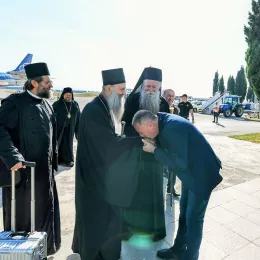 Патријарх Порфирије стигао у Подгорицу