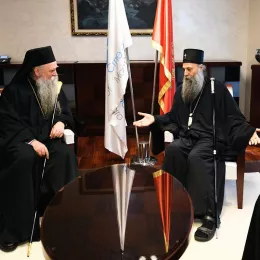 Патријарх Порфирије стигао у Подгорицу