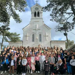 Поклоничко путовање дјеце полазника школе вјеронауке из Берана