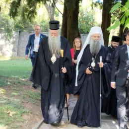 Патријарх српски Порфирије разговарао са председником Црне Горе Јаковом Милатовићем