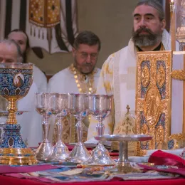 Света Архијерејска Литургија и петогодишњи помен блаженопочившем Митрополиту  Амфилохију