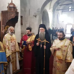 Епископ будимљанско-никшићки Јоаникије прославио своју крсну славу