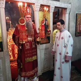 Епископ будимљанско-никшићки Јоаникије прославио своју крсну славу