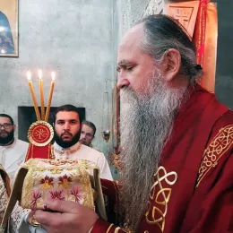 Епископ будимљанско-никшићки Јоаникије прославио своју крсну славу