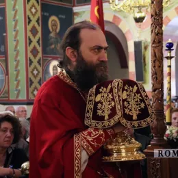 Епископ Јоаникије богослужио у храму Светог Георгија у Неаполису 