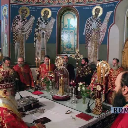 Епископ Јоаникије богослужио у храму Светог Георгија у Неаполису 