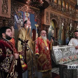 Епископ Јоаникије богослужио у храму Светог Георгија у Неаполису 