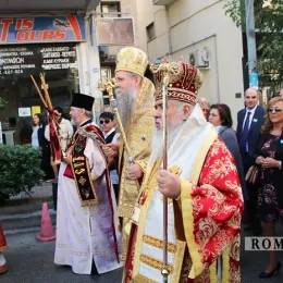 Епископ Јоаникије богослужио у храму Светог Георгија у Неаполису 