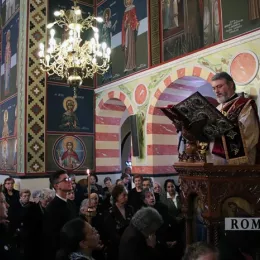 Епископ Јоаникије богослужио у храму Светог Георгија у Неаполису 