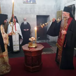 Бденије уочи Аранђеловдана у манастиру Ђурђеви Ступови