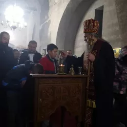 Бденије уочи Аранђеловдана у манастиру Ђурђеви Ступови