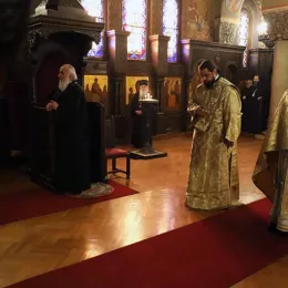 Архијерејска Литургија у Патријаршијској капели