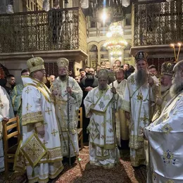 Света Литургија у Храму Васкрсења Христовога у Јерусалиму