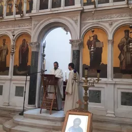 Литургија на Светог Јована Златоустог служена у Никшићу
