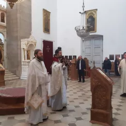 Литургија на Светог Јована Златоустог служена у Никшићу