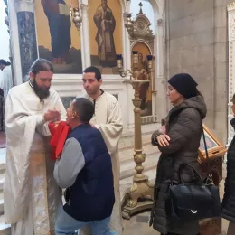 Литургија на Светог Јована Златоустог служена у Никшићу