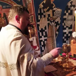 Света Литургија у Страшевини