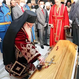 Молитвени испраћај патријарха и оца нашег Иринеја