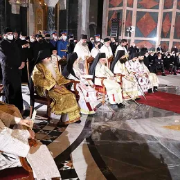 Молитвени испраћај патријарха и оца нашег Иринеја