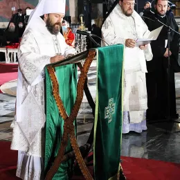 Молитвени испраћај патријарха и оца нашег Иринеја