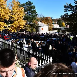Подгорица на кољенима дочекала свог Митрополита