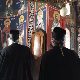 Литургија и рукоположење у манастиру Косијерево